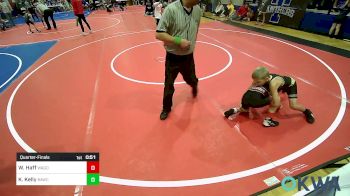 58 lbs Quarterfinal - William Haff, Wagoner Takedown Club vs Kaleb Kelly, Broken Arrow Wrestling Club