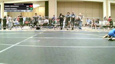 132 lbs Round Of 16 - Daniel Benavides, Scotsmen WC vs Trajan Pannell, Bay Area Dragons WC
