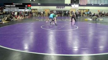 115 lbs Quarterfinal - Lindsi Olson, Cedar Rapids Jefferson vs Stella Houselog, Dubuque Hempstead