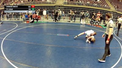 118 lbs Quarters - Jordan Ineck, Idaho Gold vs Ty Cole, Sanderson Wrestling Academy