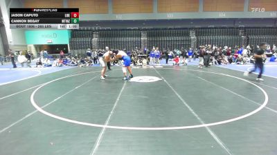 285 lbs Consi Of 8 #2 - Jason Caputo, Liberty vs Cannon Begay, Mountain View AZ