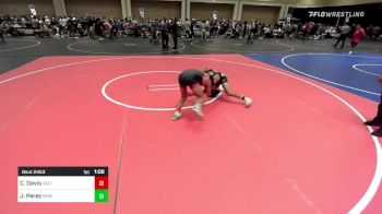 126 lbs Round Of 32 - Christian Davis, Valiant College Prep vs Jacob Perez, Misfits