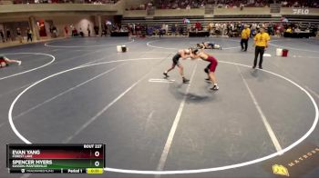 121 Championship Bracket Cons. Round 2 - Spencer Myers, Kasson-Mantorville vs Evan Yang, Forest Lake