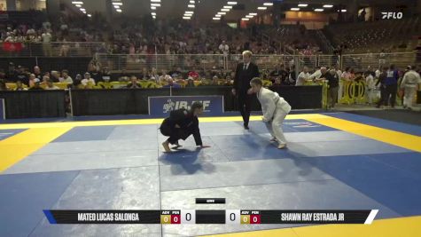 Shawn Ray Estrada Jr vs Mateo Lucas Salonga 2025 Pan Kids Jiu-Jitsu IBJJF Championship