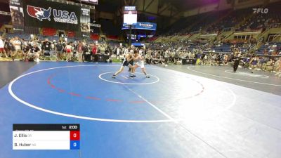 152 lbs Cons 32 #1 - Jaden Ellis, Oregon vs Byson Huber, North Dakota