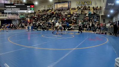 160 lbs Consy 4 - Rook Smith, Montour vs Logan Matrisch, Penn Trafford