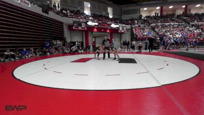 102 lbs Semifinal - Millie Rumsey, Pawhuska High School Girls vs Lyla Perry, Shawnee High School Girls