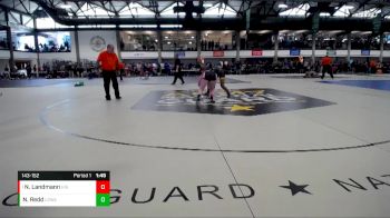 143-152 lbs Round 2 - Nina Landmann, Highland vs Nevaeh Redd, Lion`s Den Wrestling Academy