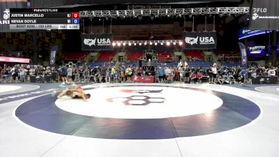 150 lbs Cons. Sub-rd Of 64 - Justin Marcello, NJ vs Nevan Doyle, WI