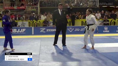 JESSAMINE JADA KHAN vs THAMIRES DIÓGENES DE AQUINO 2022 Pan Jiu Jitsu IBJJF Championship