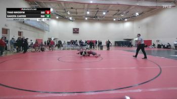 150 lbs Cons. Round 2 - Dakota Carter, Franklin vs Thad Nikodym, Sheridan