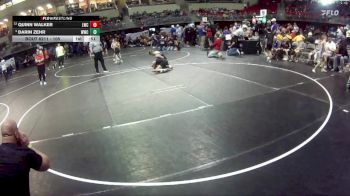 105 lbs Quarterfinal - Quinn Walker, Louisville Wrestling Club vs Darin Zehr, Wrestling With Character