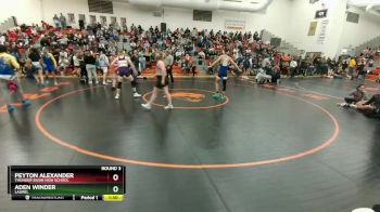 145A Round 3 - Aden Winder, Laurel vs Peyton Alexander, Thunder Basin High School