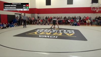 165 lbs Quarterfinal - Elias Bieschke, Benton Community vs Parker Mulder, AP-GC