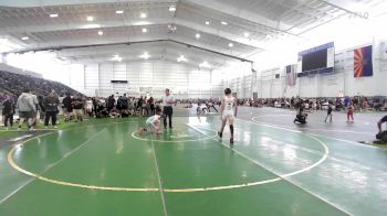 106 lbs Quarterfinal - Sebastian Kiyan, Mantanona TC vs Tyler Wahl, LV Bears WC