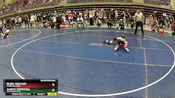75 lbs Quarterfinal - Burk Mecham, American Fork vs Garyn Espinoza, Montrose Elite