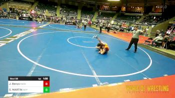83 lbs Semifinal - Jake Benyo, Mat Assassins vs Graydon MARTIN, Virginia Team Predator