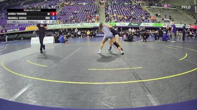 110 lbs Round 1 (16 Team) - Ahsia Torres, Sacred Heart vs Isabell Ortiz, Fort Hays State