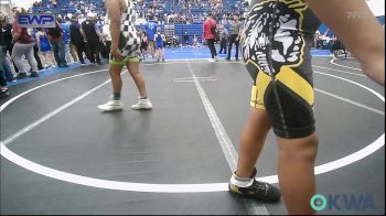 131 lbs Rr Rnd 1 - Chebon Warrior, Tecumseh Youth Wrestling vs Nehemiah Pollard, Standfast OKC