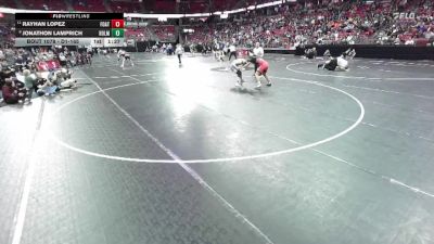 D1-165 lbs Champ. Round 1 - Rayhan Lopez, Fort Atkinson vs Jonathon Lamprich, Holmen