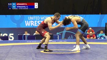 70 kg Qualif. - Kaloyan Atanasov, Bulgaria vs Goga Otinashvili, Georgia