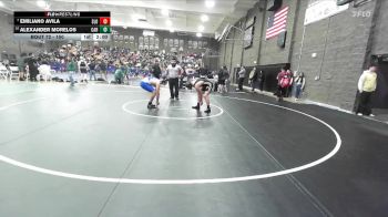 150 lbs Champ. Round 1 - Emiliano Avila, San Luis Obispo vs Alexander Morelos, Caruthers