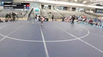 132 lbs Dominick Turner, Missouri vs Cash Fields, California Silver