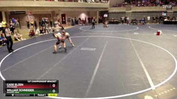 127 Championship Bracket Cons. Round 5 - Cade Elzen, Stillwater vs William Schneider, Mounds View