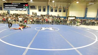152 lbs Quarterfinal - Nmachukwu Okoli, Bridgewater-Raynham vs Ksenia Gorman, King Philip
