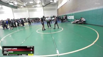 144 lbs Champ. Round 2 - Anthony Lopez, Knight vs Dell Byers, Los Osos