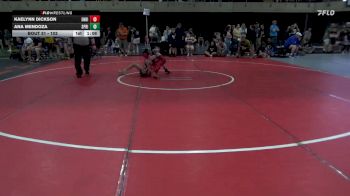 103 lbs Quarterfinal - Kaelynn Dickson, Endicott vs Ana Mendoza, Springfield