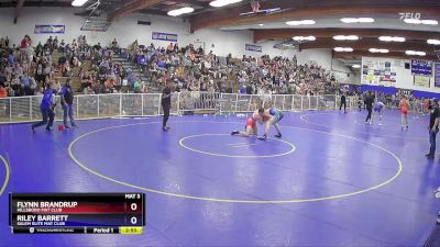 150 lbs Semifinal - Flynn Brandrup, Hillsboro Mat Club vs Riley Barrett, Salem Elite Mat Club