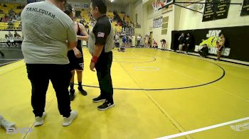 119 lbs Quarterfinal - Kayden Lowry, Grove vs Wesley Leblanc, Tahlequah Wrestling Club