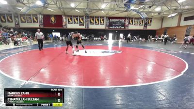 149 lbs Cons. Round 3 - Markus Zahn, Delta College vs Esmatullah Sultani, Chabot College