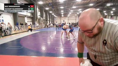 170 lbs Round Of 64 - Max Wirnsberger, PA vs Zachary Blankenship, NC