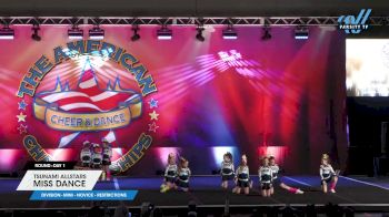 Tsunami Allstars - Miss Dance [2025 L1 Mini - Novice - Restrictions Day 1] 2025 The American Masterpiece San Jose National