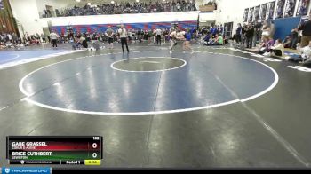 182 lbs Cons. Semi - Gabe Grassel, Coeur D Alene vs Brice Cuthbert, Lewiston