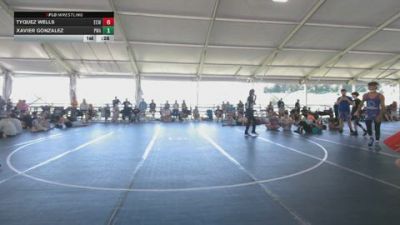 High School Boys 150 lbs Round 4 (10 Team) - Tyquez Wells, Eastern Carolina Wrestling vs Xavier Gonzalez, Precision Wrestling Academy