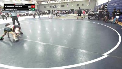 62 lbs Cons. Round 2 - Liam Gonzalez, Threshold Wrestling Club vs Alexander Fedosov, Savage House Wrestling Club