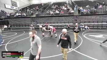 218 lbs Champ. Round 3 - Logan Adams, Lone Peak High School vs Isaac Orozco, Viewmont