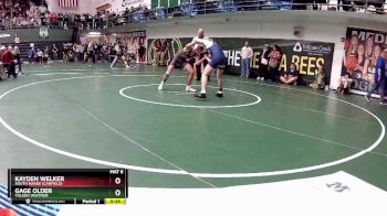 120 lbs Cons. Round 4 - Kayden Welker, South Range (canfield) vs Gage Older, Toledo Whitmer