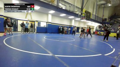 126 lbs 3rd Place - Austin Thompson, Will Rogers vs Tristan Stanley, Perkins