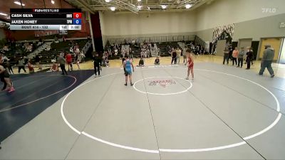 132 lbs Cons. Round 3 - Cash Silva, Durango Wrestling Club vs Jaxen Honey, Team Prestige Wrestling