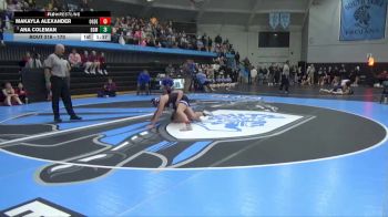 170 lbs Cons. Round 3 - Ana Coleman, BGM, Brooklyn vs Makayla Alexander, Ogden