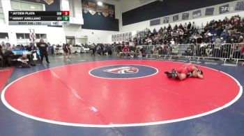 132 lbs Cons. Semi - Henry Arellano, Northview vs Jayden Plata, Downey