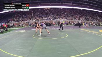 D4-138 lbs Champ. Round 1 - Robert Dickie, Vassar vs Jayce Ritchie, Martin