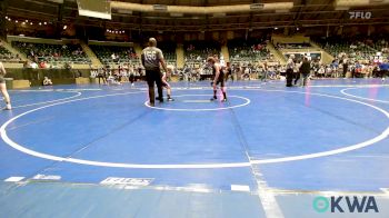 88 lbs Consi Of 4 - Sabastian Farrier, Black Fox Wrestling Club vs Brooks Williams, Tulsa Blue T Panthers