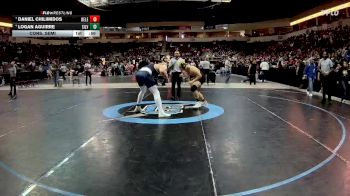 4A 215 lbs Cons. Semi - Logan Aguirre, Silver vs Daniel Chilimidos, Belen