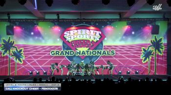 Cali Knockout Cheer - Ferocious [2026 L2 Youth - Flex - Small Day 2] 2026 Spirit Sports Grand Nationals