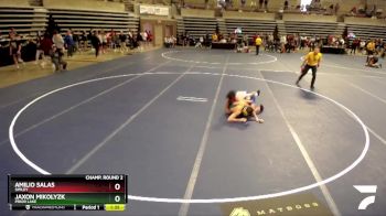 145 Championship Bracket Champ. Round 2 - Jaxon Mikolyzk, Prior Lake vs Amilio Salas, Simley